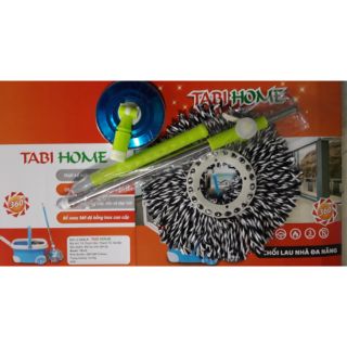Cây chổi lau nhà 360 Tabihome (bông xịn cotton 100%)