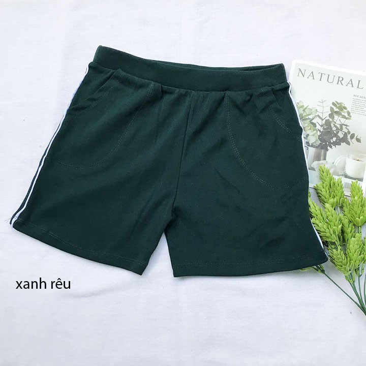 Quần đùi Quần Sọt Lưng Thun - Cho Nữ - từ 40kg-45kg - màu trơn - QG565 | BigBuy360 - bigbuy360.vn