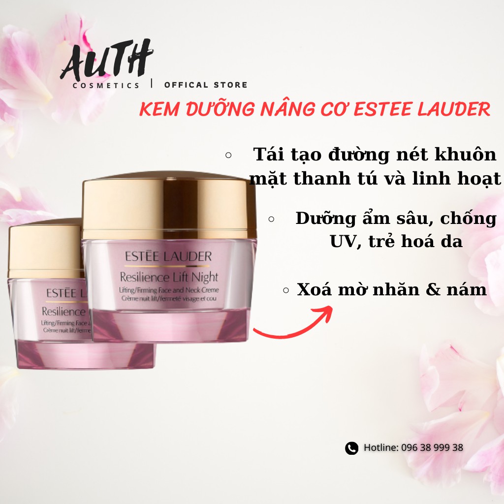 Kem dưỡng da ban đêm Estee Lauder Resilience Lift Night 15Ml Kem dưỡng da nâng cơ săn chắc da mờ nhăn nám dưỡng ẩm tốt