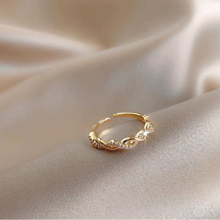 Women's Fashion Simple Design Metal Rings