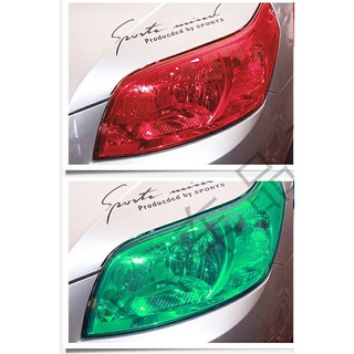 Decal Film dẻo dán đèn xe