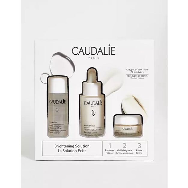 Set Caudalie Vinoperfect bản mới 2022 tặng nước thần và kem dưỡng mới nhất