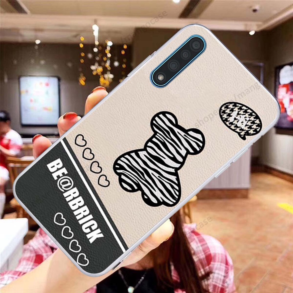 Ốp lưng Vsmart Live in hình happy nice, bé gấu đáng yêu