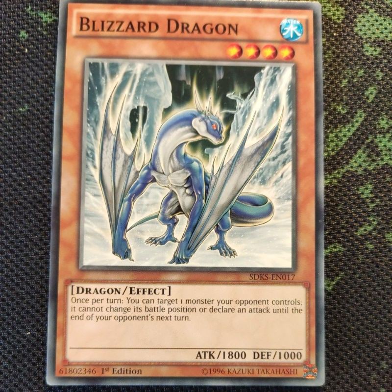 Thẻ bài Yugioh: Blizzard Dragon - SDKS-EN017