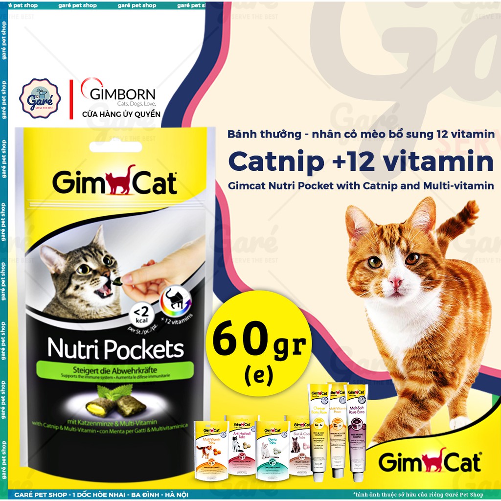 50gr - Gel Gimcat dinh dưỡng cho Mèo đủ vị hàng nhập Đức - Gimcat gel for Cats