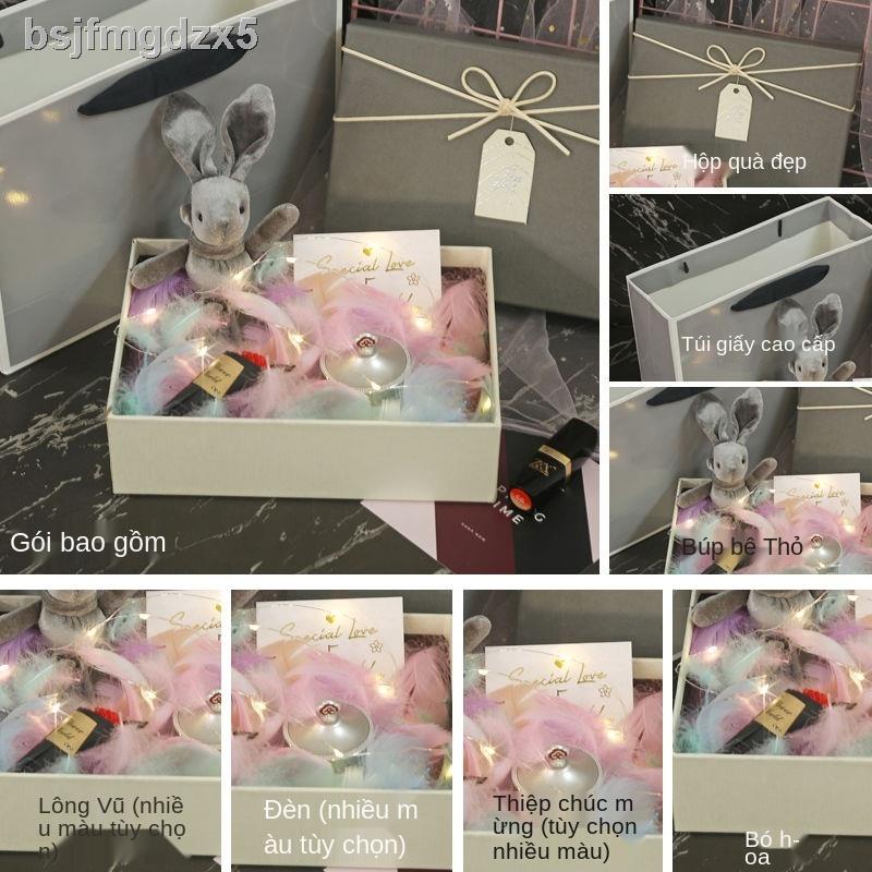 (Mới về)Hộp quà tặng đựng lớn bằng tay nam nữ tinh tế