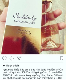 Nước Hoa Đức Suddenly