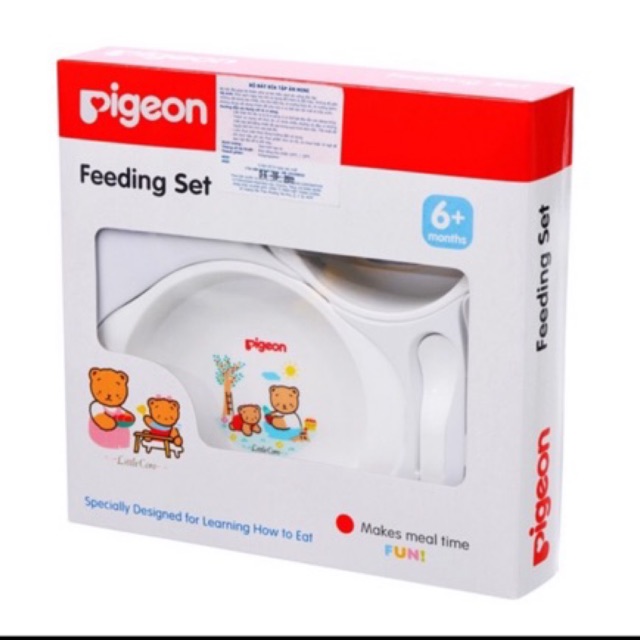 Bộ bát ăn dặm Pigeon 4 món