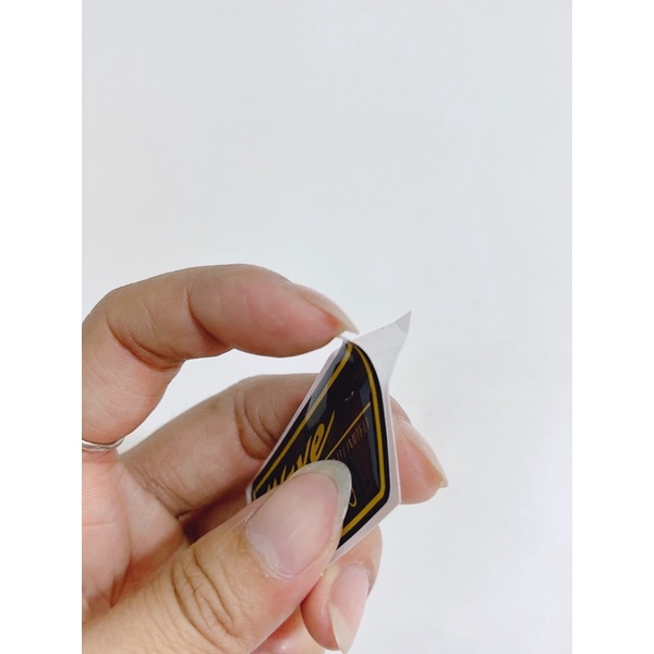 Tem nổi Fi Y15 ZR chữ Honda Yamaha Lead Future Wave số đẹp dán trang trí xe máy