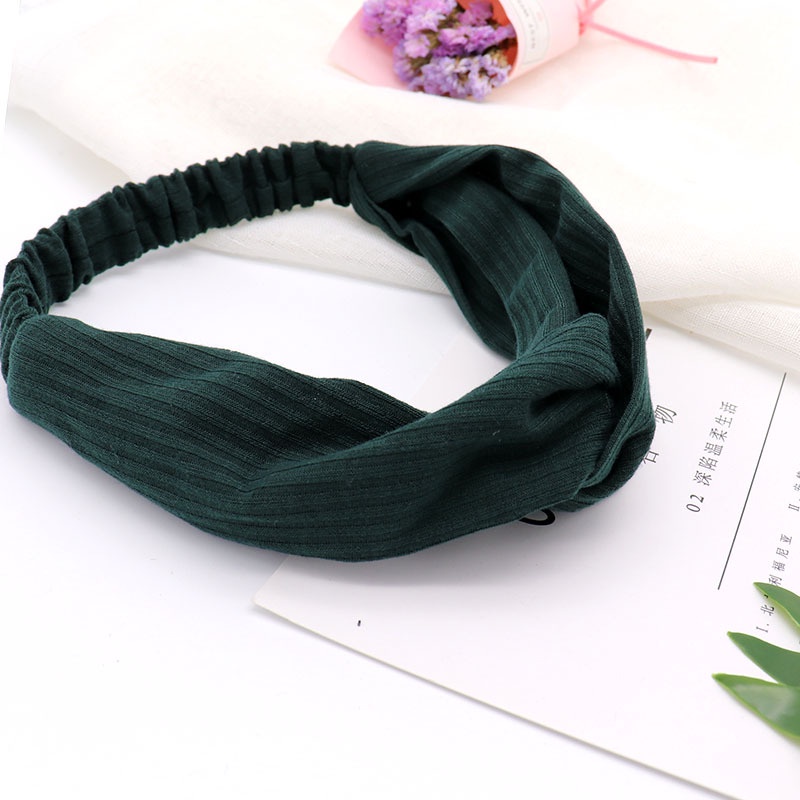 Băng đô chống trượt SD608 thiết kế thắt nút dễ thương phong cách Hàn Quốc làm phụ kiện thời trang cho nữ