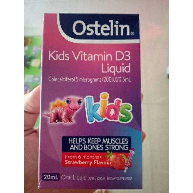 VITAMIN D3 OSTELIN Úc cho bé