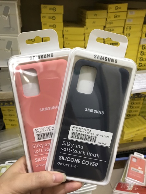 Ốp lưng Silicon Cover Galaxy S20 Plus chống bám bẩn, chống bán vân tay