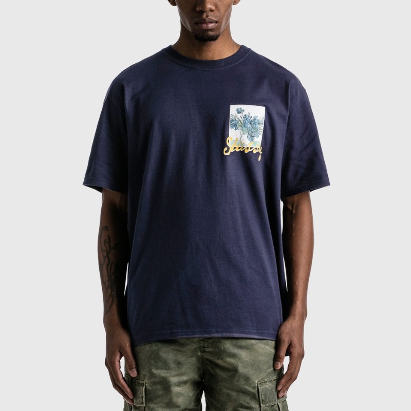 Áo Thun Tay Ngắn In Chữ Stussy Thời Trang Cá Tính Cho Nam