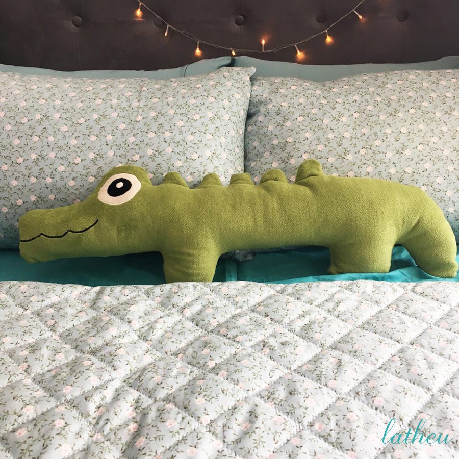 Gối tựa Cá Sấu (Gối ôm, Gối tựa sofa trang trí)