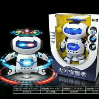 Rô bốt xoay theo nhạc