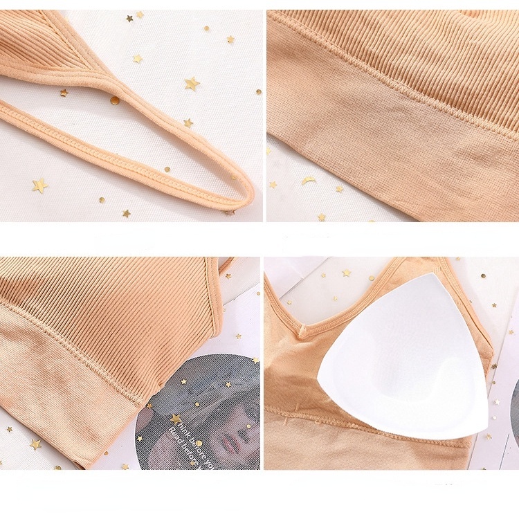 Áo Lót Ống Cổ Chữ V Quấn Ngực Sau Lưng Thời Trang Cho Nữ SJHY0308 HB