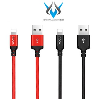 Cáp sạc dây dù hoco x14 dài 1m - cổng lightning