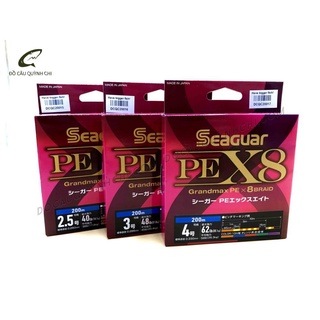 DÙ SEAGUAR PE X8 [ĐỒ CÂU QUỲNH CHI - MINH HG]
