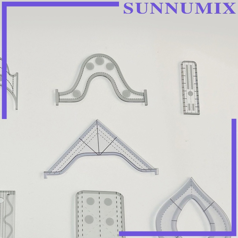 [SUNNIMIX] Quilting Template Patchwork Frames Ruler Domestic Sewing Machine Tailor Tool