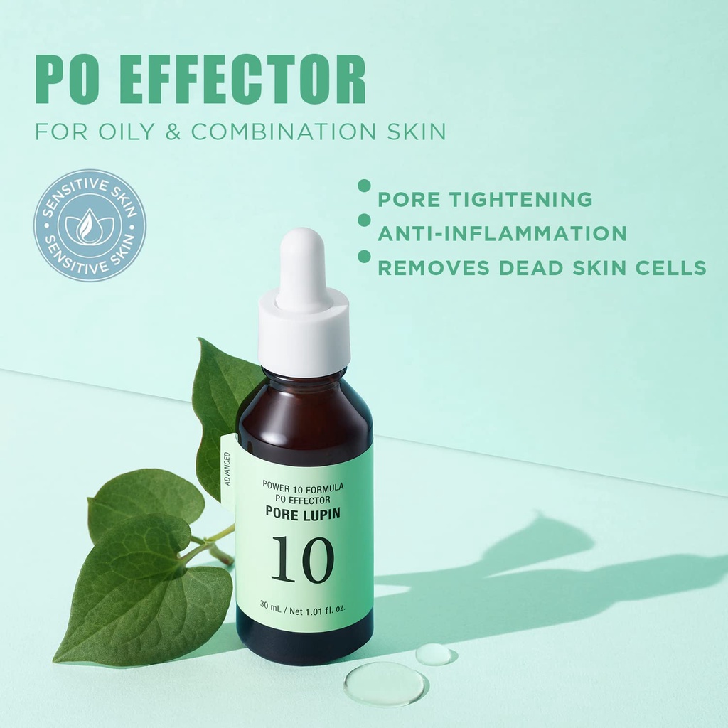 It's Skin Tinh chất Power 10 Formula PO Effector Pore Lupin 30ml