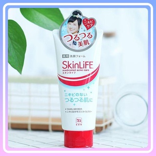 Sữa rửa mặt Skin Life ngăn ngừa mụn dạng kem 120g/tạo bọt 200ml