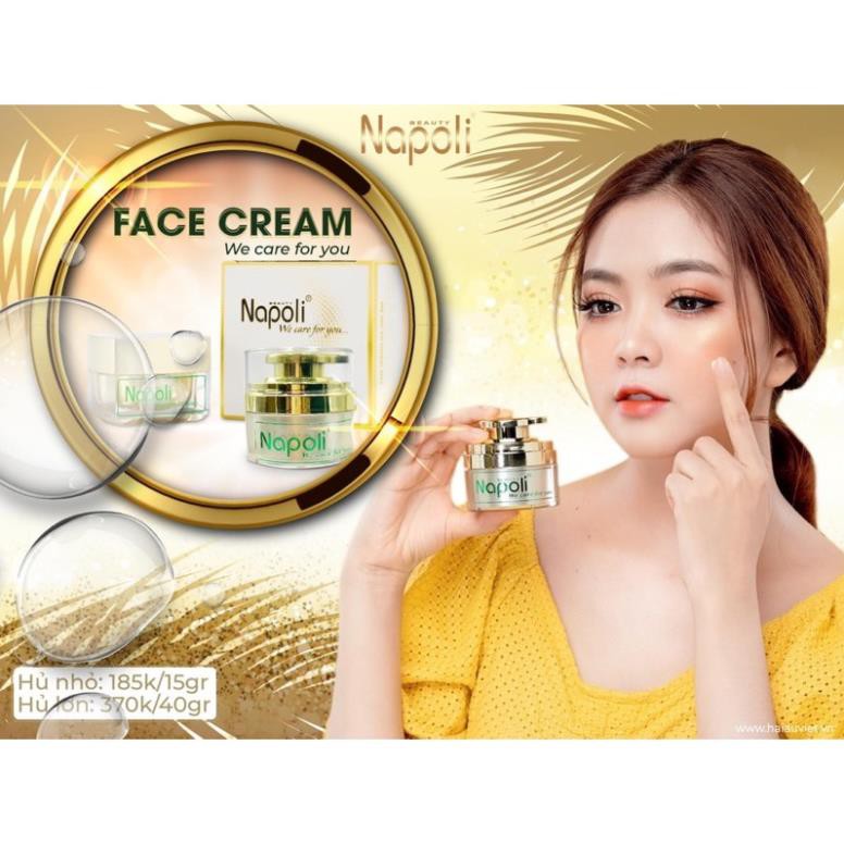[KEM FACE SỮA Napoli-Hàng Cao cấp -Dưỡng trắng DA MẶT 40gr ]