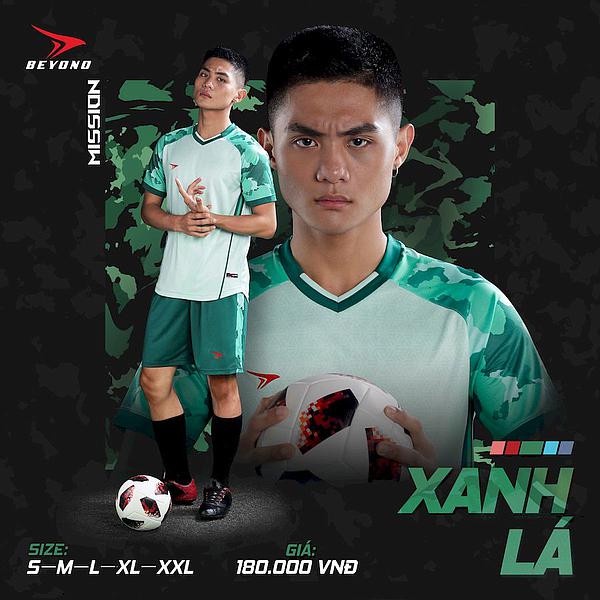 Bộ Quần Áo Đá Bóng Chính Hãng Beyono Mission - Mẫu Mới Nhất 2022