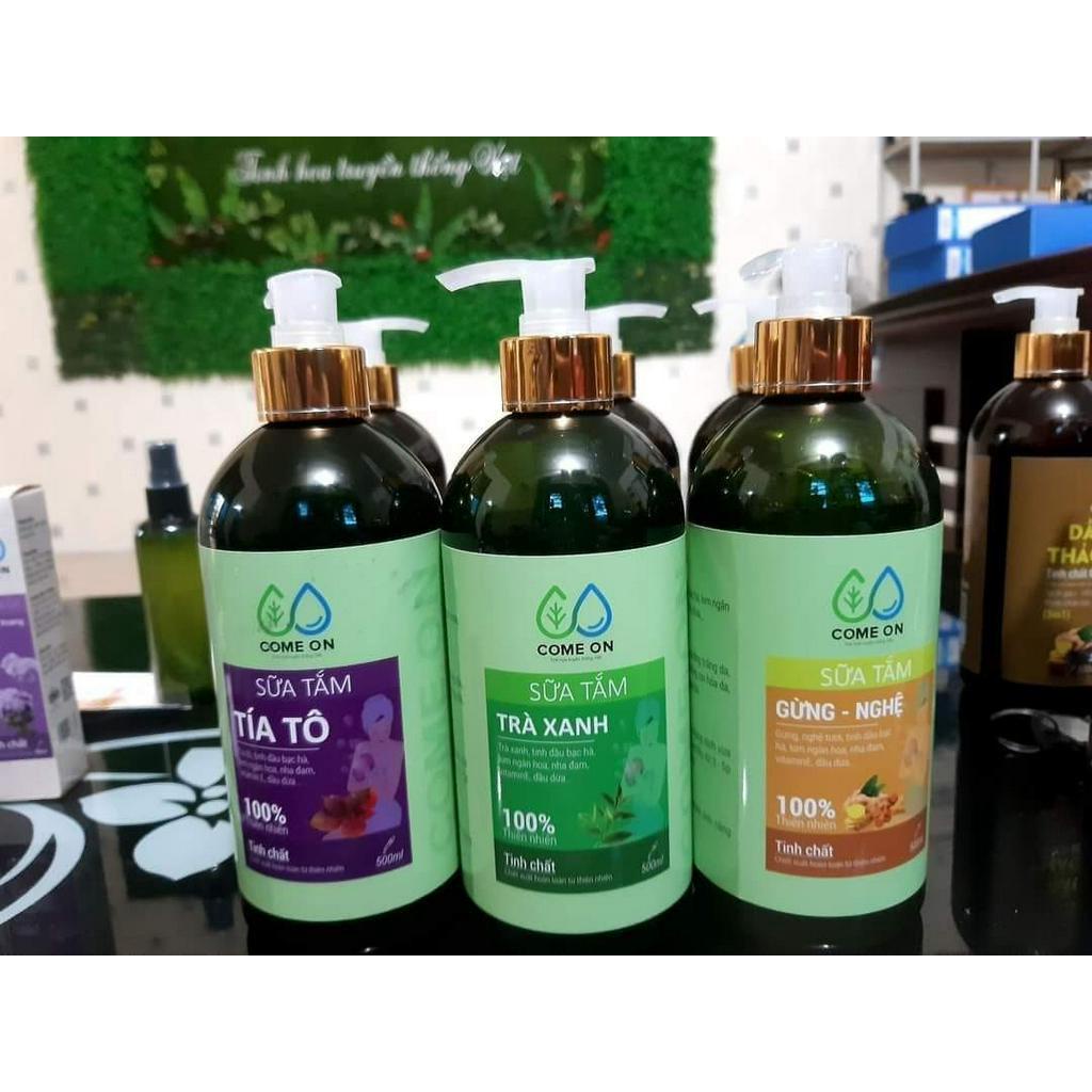 SỮA TẮM HỮU CƠ COME ON  TƯƠI MÁT, SẢNG KHOÁI, GIẢM NGỨA