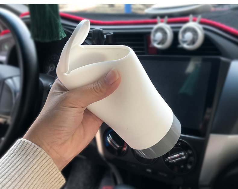 Thùng Đựng Rác Bằng Silicone Chống Bụi Cho Xe Hơi