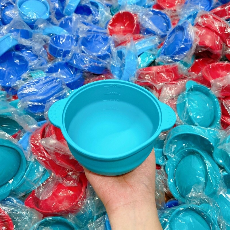 Chén silicon nấu sáp chống dính