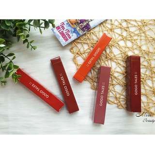 Son kem GOGO TALES Air Velvet Lip Gloss nhiều tone màu