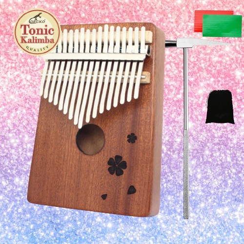 Đàn Kalimba 17 phím kiểu dáng tiện dụng GECKO-KIMI-HLURU017