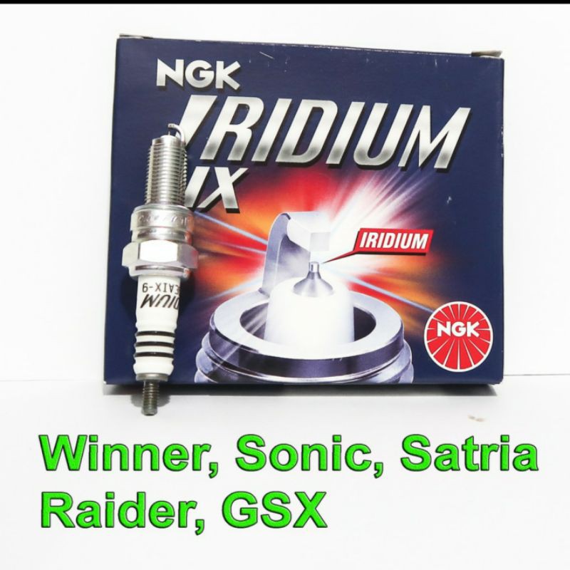 2 Bugi NGK IRIDIUM CPR9EAIX-9 cho Winner,Raider,Sonic,Satria