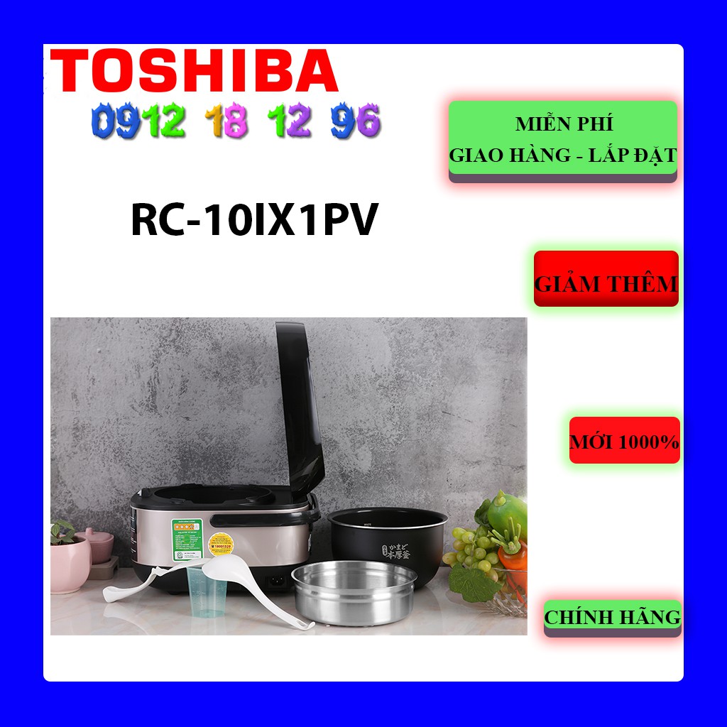 Nồi cơm cao tần Toshiba 1 lít RC-10IX1PV