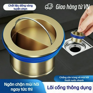 Nắp Đậy Cống Thoát Nước Sàn Nhà Tắm Chống Côn Trùng Tiện Dụng