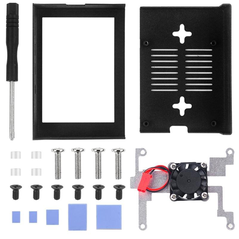 1 Màn Hình Cảm Ứng Lcd Vỏ Nhôm Siêu Nhẹ Cho Raspberry Pi 4b | BigBuy360 - bigbuy360.vn