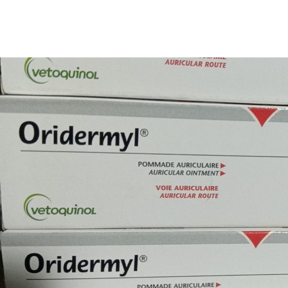 Oridermyl _ Kem bôi da trị nấm và ghẻ tai chó mèo Pháp typ 10gr