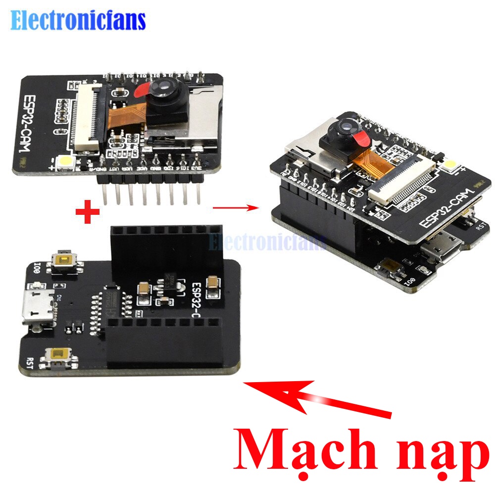 Module ESP32-CAM - ESP32 có tích hợp Camera , WiFi , Bluetooth 4.2