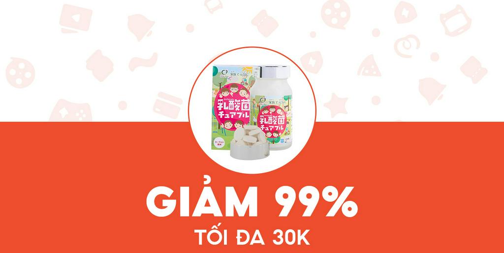 - KONNI39 - Giảm 30K cho Kẹo GenkiFami Nyusankin Chuaburu 30v