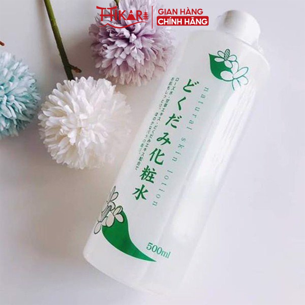 Nước hoa hồng diếp cá Chinoshio Dokudami Natural Skin Lotion 500ml