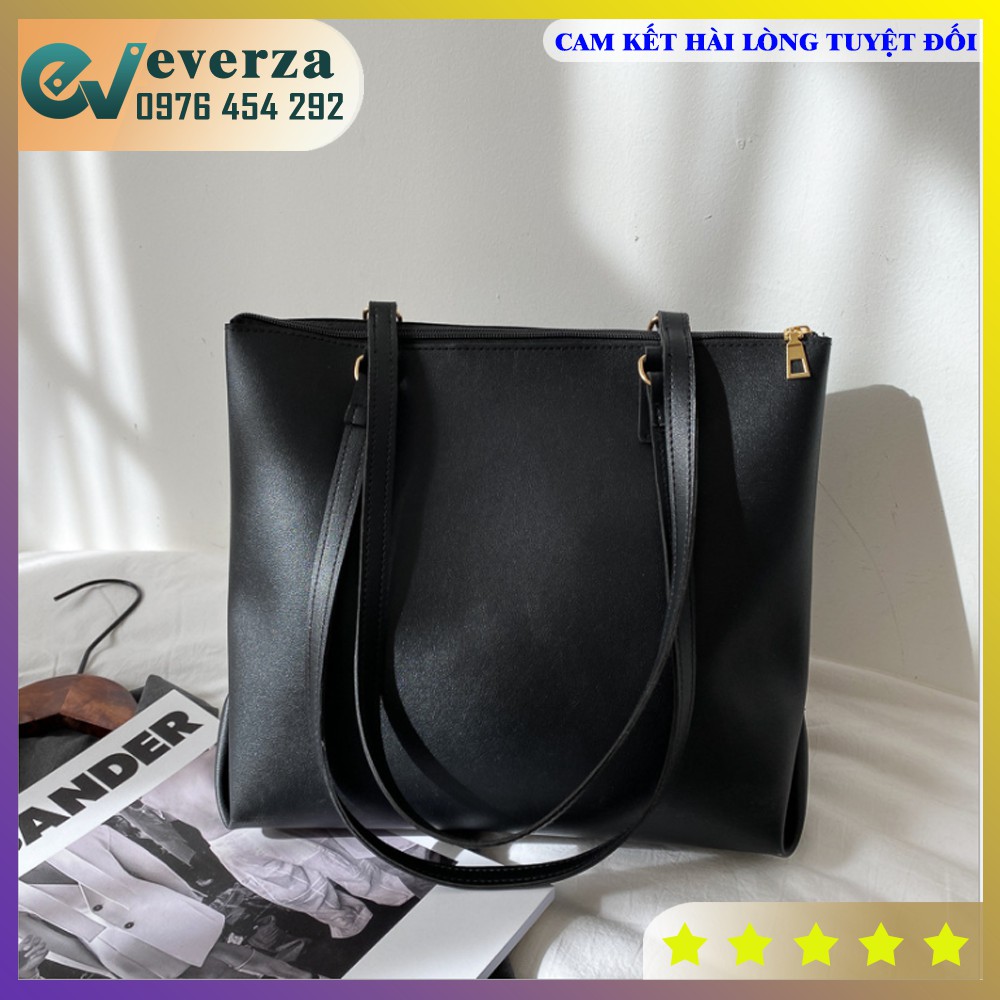 Túi Đeo Vai Da Cao Cấp Cỡ Lớn Cho Nữ 2 Dây Kiểu Dáng Basic Sang Trọng Thời Trang Công Sở Đựng Vừa A4 | BigBuy360 - bigbuy360.vn