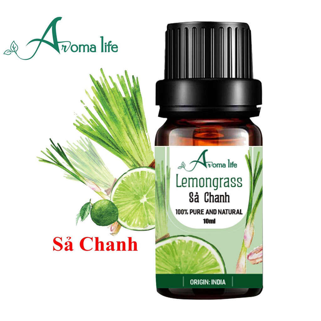 Tinh dầu xông, Tinh dầu nguyên chất Aroma Life 10ml- Dùng cho đèn xông, Máy khuyếch tán TD, lọc không khí, giúp thư giãn