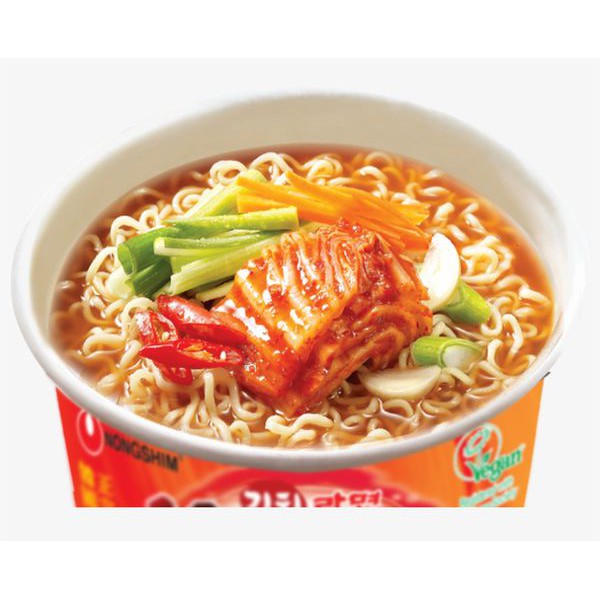 ( Bán sỉ ) thùng 12 ly Mì ly Nongshim Kimchi Ramyun 75gr