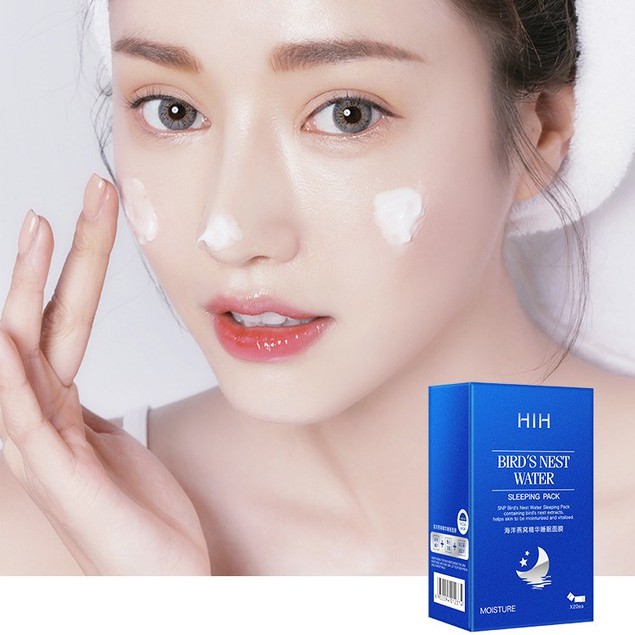 Mặt Nạ Ngủ Tinh Chất Yến HIH Sào Dưỡng Ẩm Cấp Nước Chăm Sóc Da Và Thu Nhỏ Lỗ Chân Lông | BigBuy360 - bigbuy360.vn