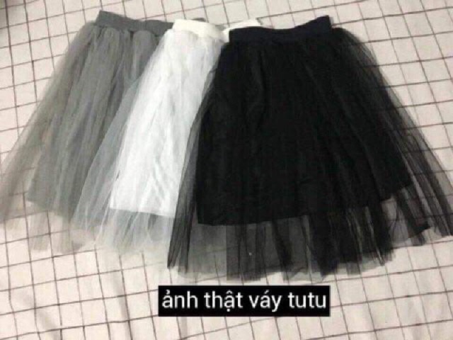 CHÂN VÁY LƯỚI ULZZANG TUTU CÔNG CHÚA KÈM ẢNH THẬT +VIDEO 🎀🎀🎀