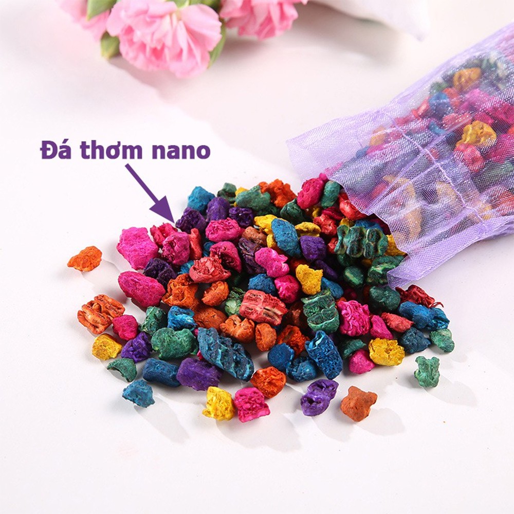 #Túi Thơm Thiên Nhiên Nhiều Mùi Hương - KIỂU ĐÁ THƠM K7 Khử Mùi Ẩm Mốc - Treo Phòng, Tủ Quần Áo, Xe Ô Tô