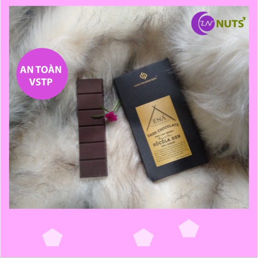 Sô cô la🍀Dark chocolate️🍀 Sô cô la 70% ca cao Nam Trường Sơn Lê Nguyệt NUTS 2 thang 60g