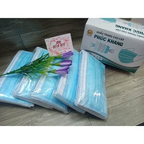 Khẩu trang cao cấp Phúc Khang 4lớp