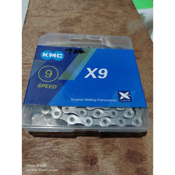 Dây Chuyền 9 Tốc Độ Loại x9 Màu Bạc