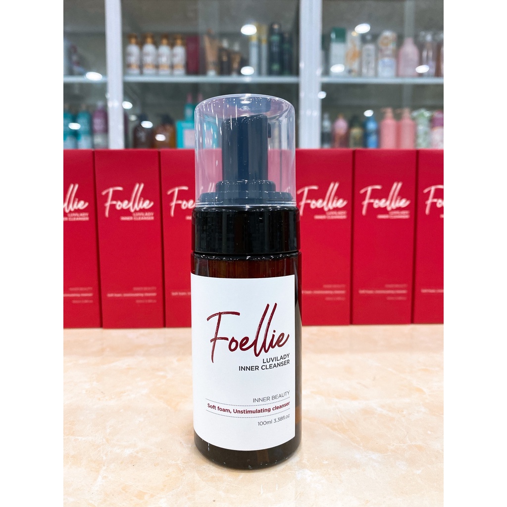 Dung Dịch Vệ Sinh Phụ Nữ Tạo Bọt Foellie Luvilady Inner Cleanser Hàn Quốc 100ml